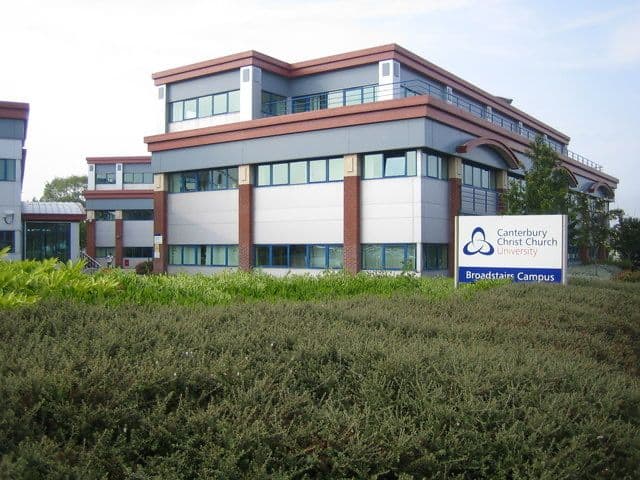 Canterbury Christ Church University campus