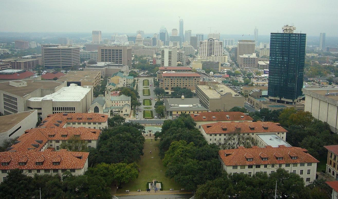 University of Texas at Austin campus