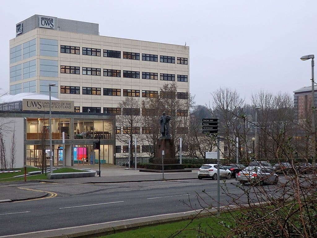 University of the West of Scotland campus